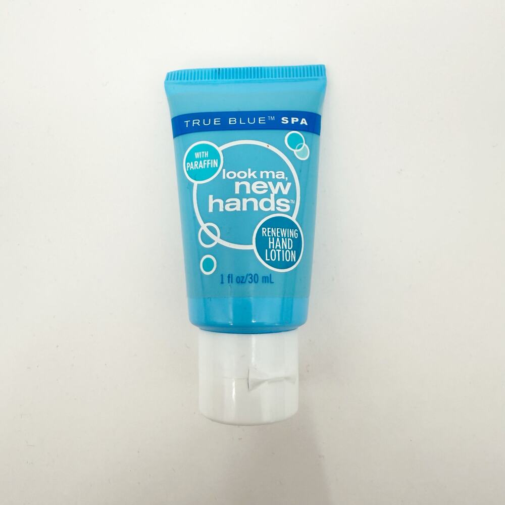True Blue Spa Look Ma, New Hands 1oz Renewing Hand Lotion Used Bath Body Works
